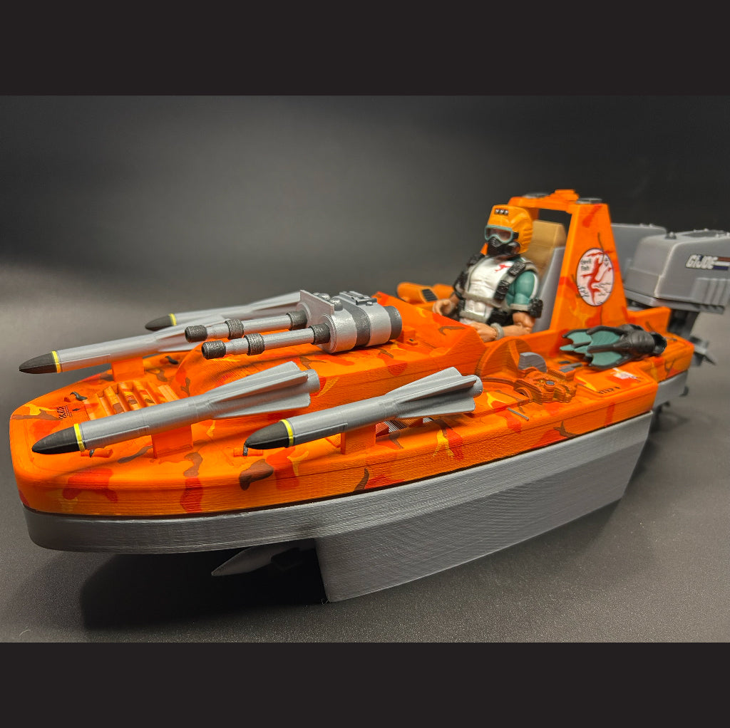 DevilFish - Custom - 1 of 1 - Orange Camo