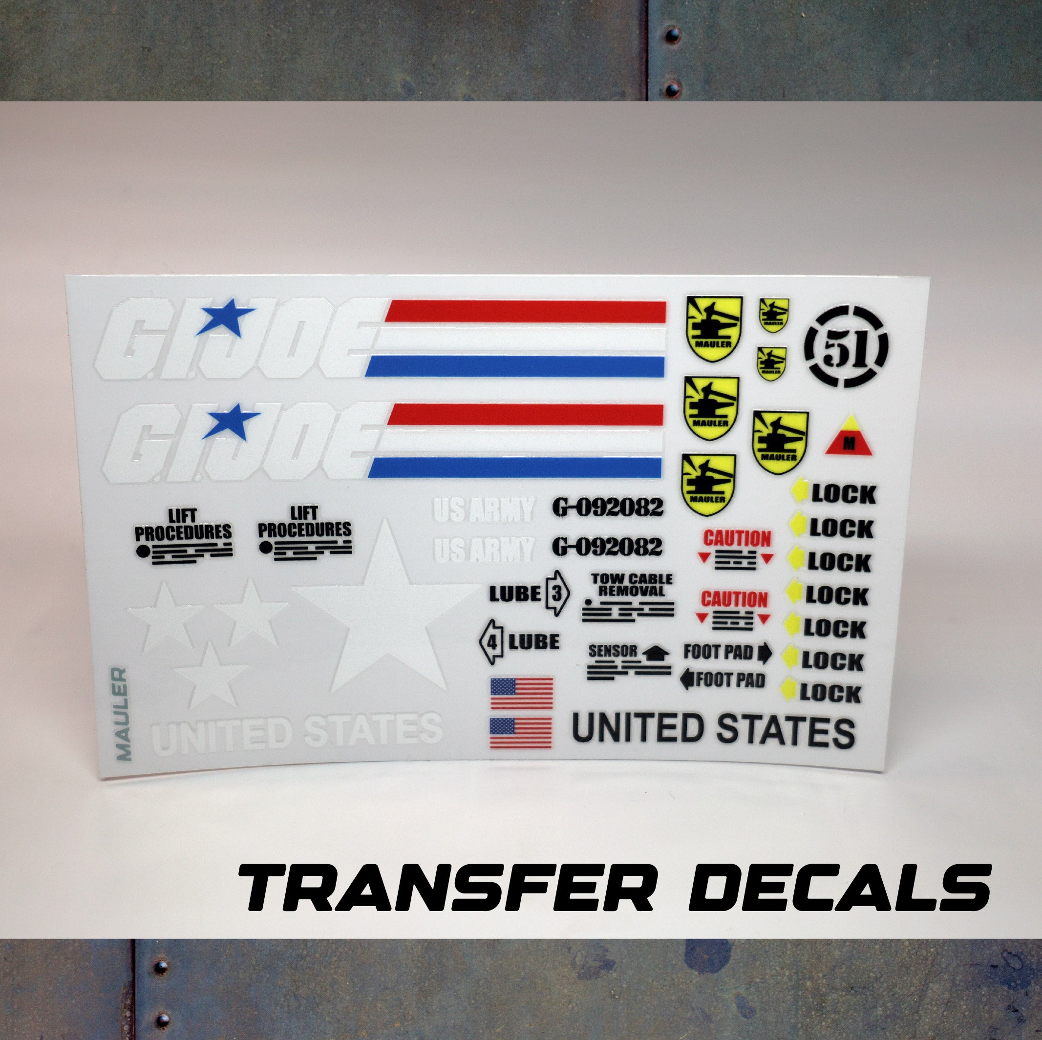 Mauler Decals