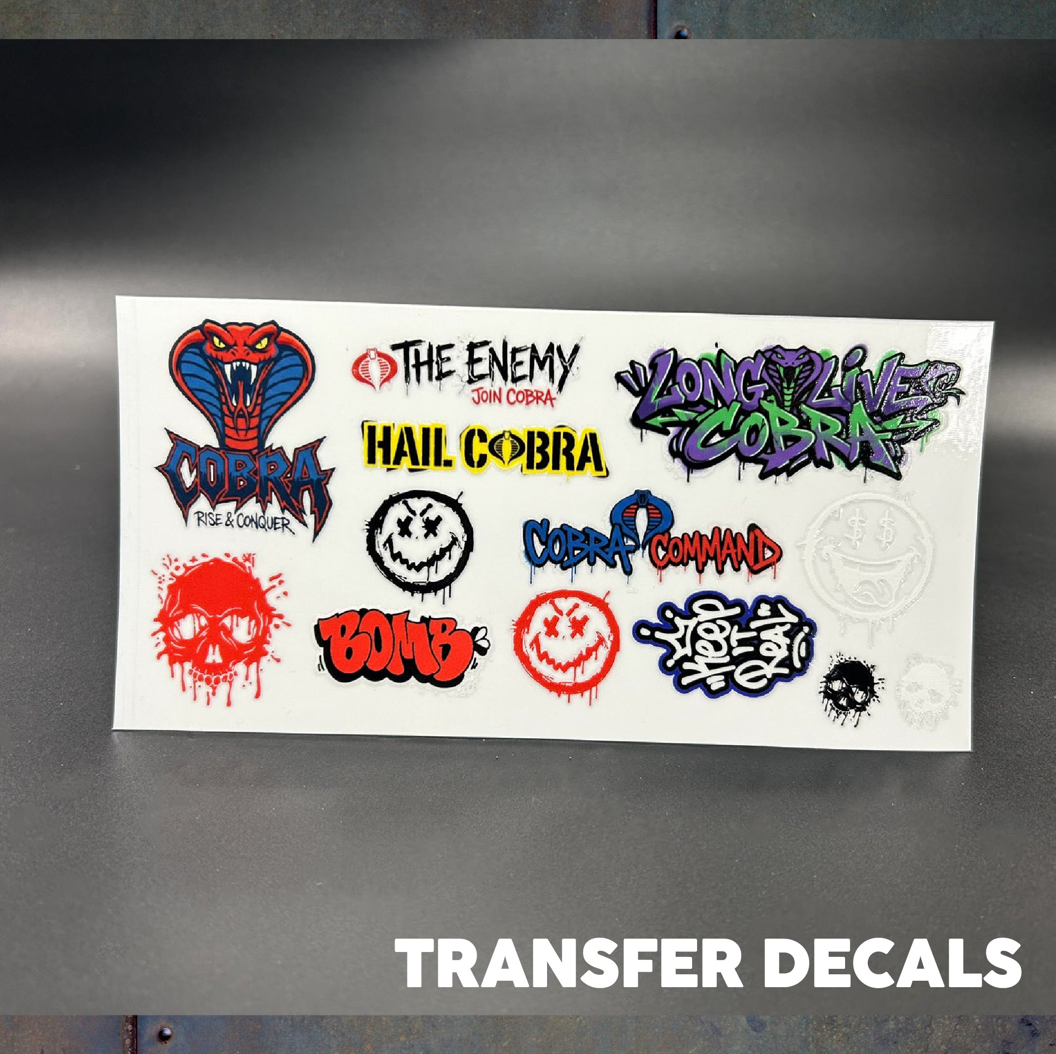 Cobra Graffiti Decals