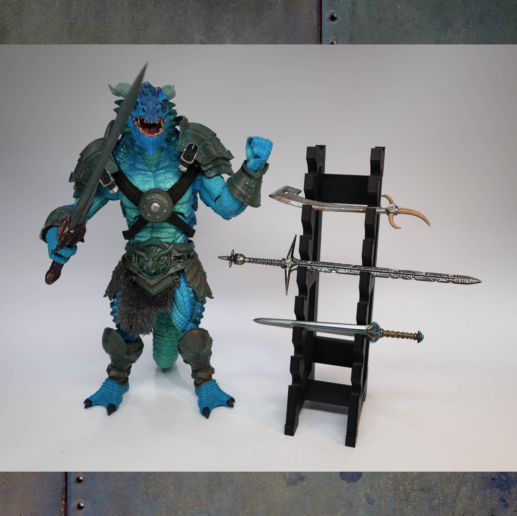Desk-top Sword Rack