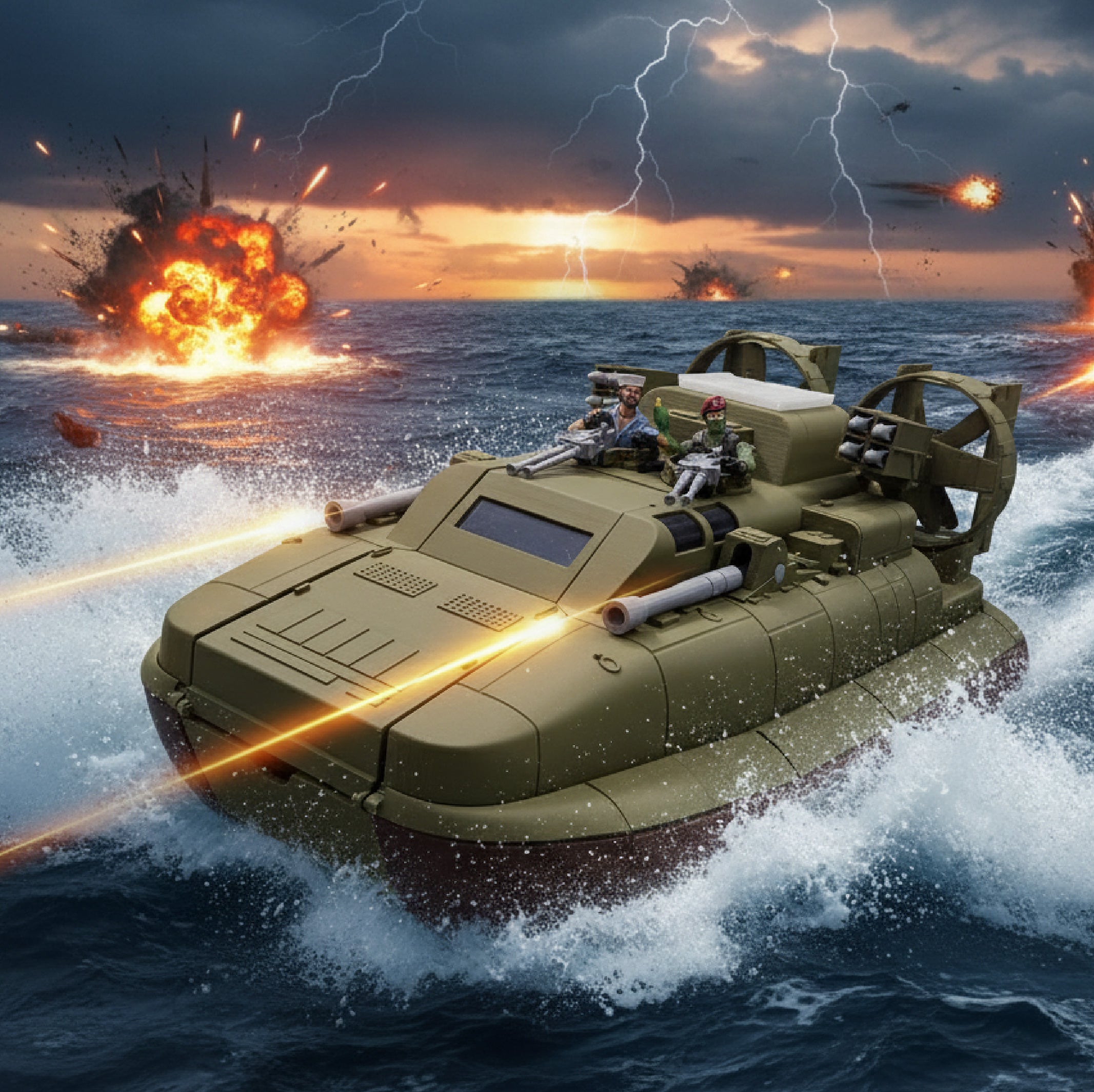 WHALE - Custom Painted