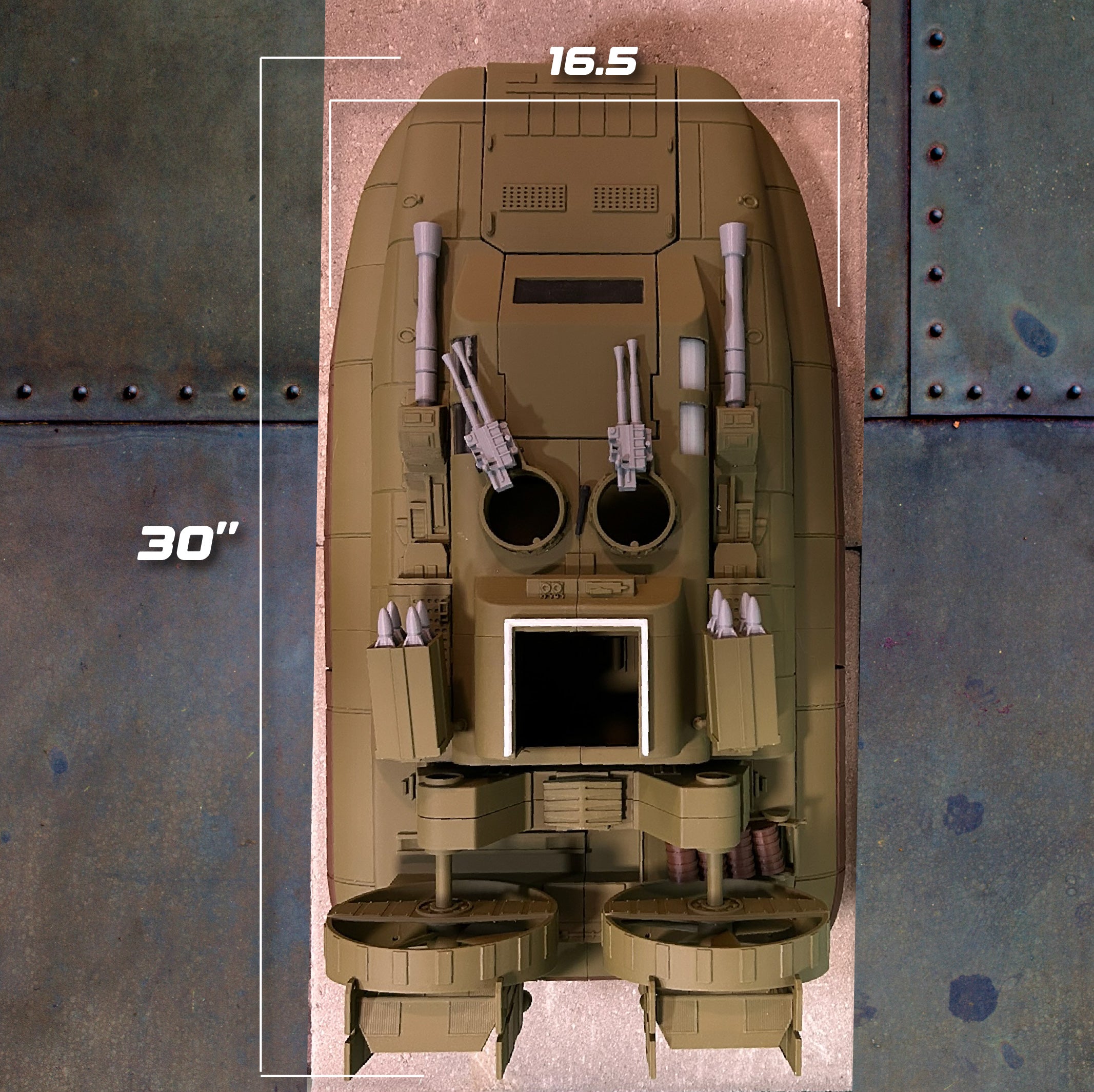 WHALE - Custom Painted