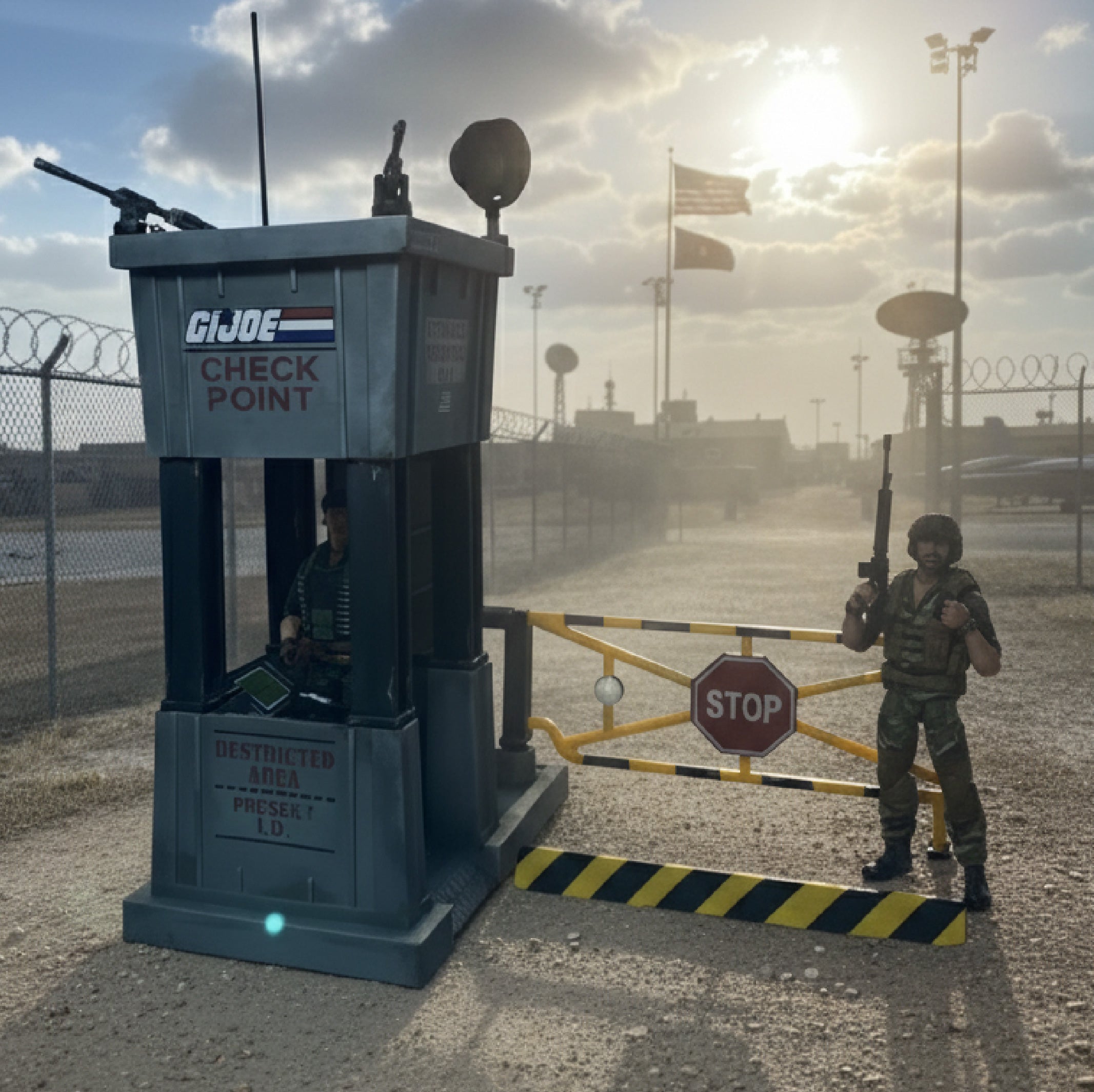 Check Point - Custom Painted