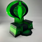 Cobra Throne - Custom - 1 of 1 - Green/Black