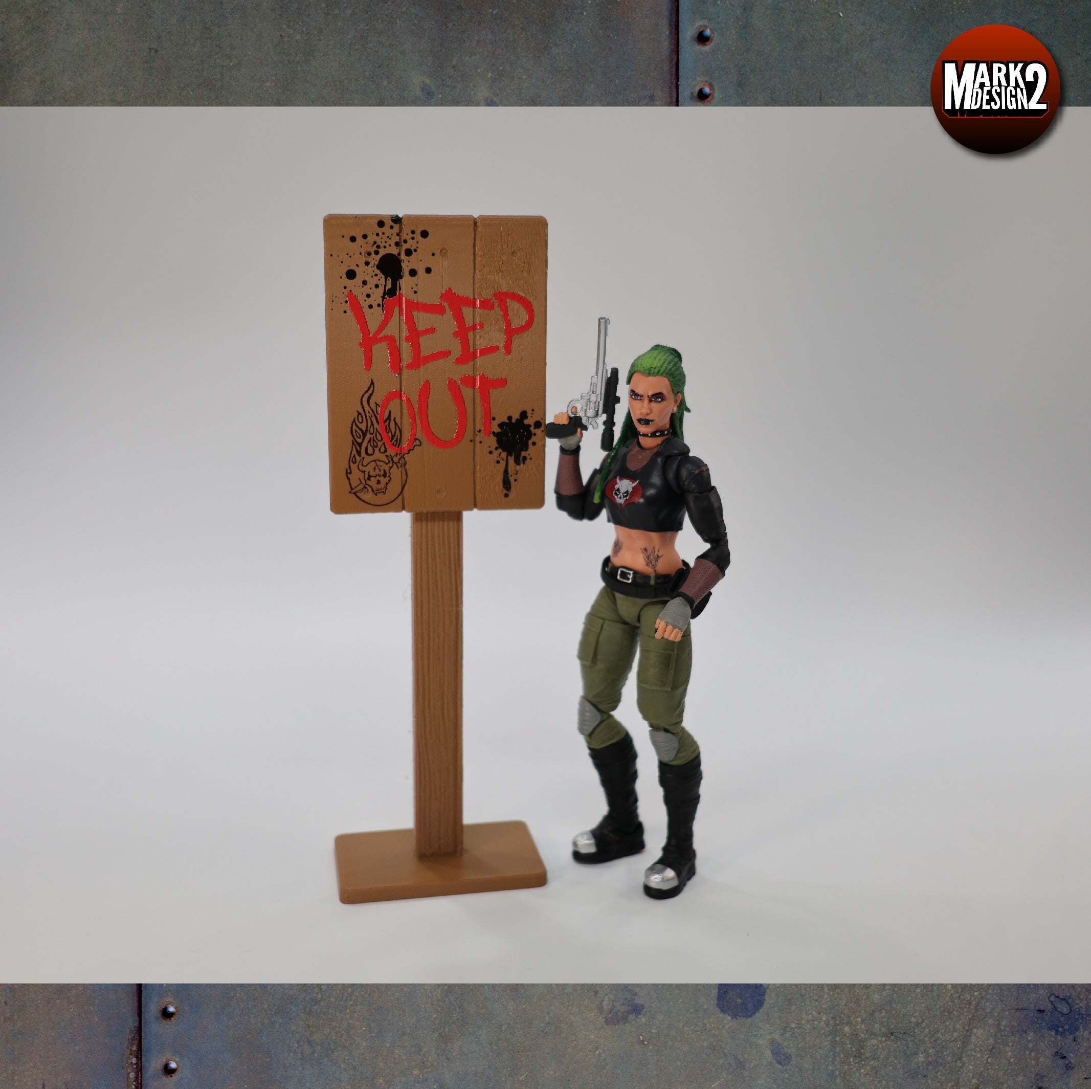 Small Wooden Sign Set