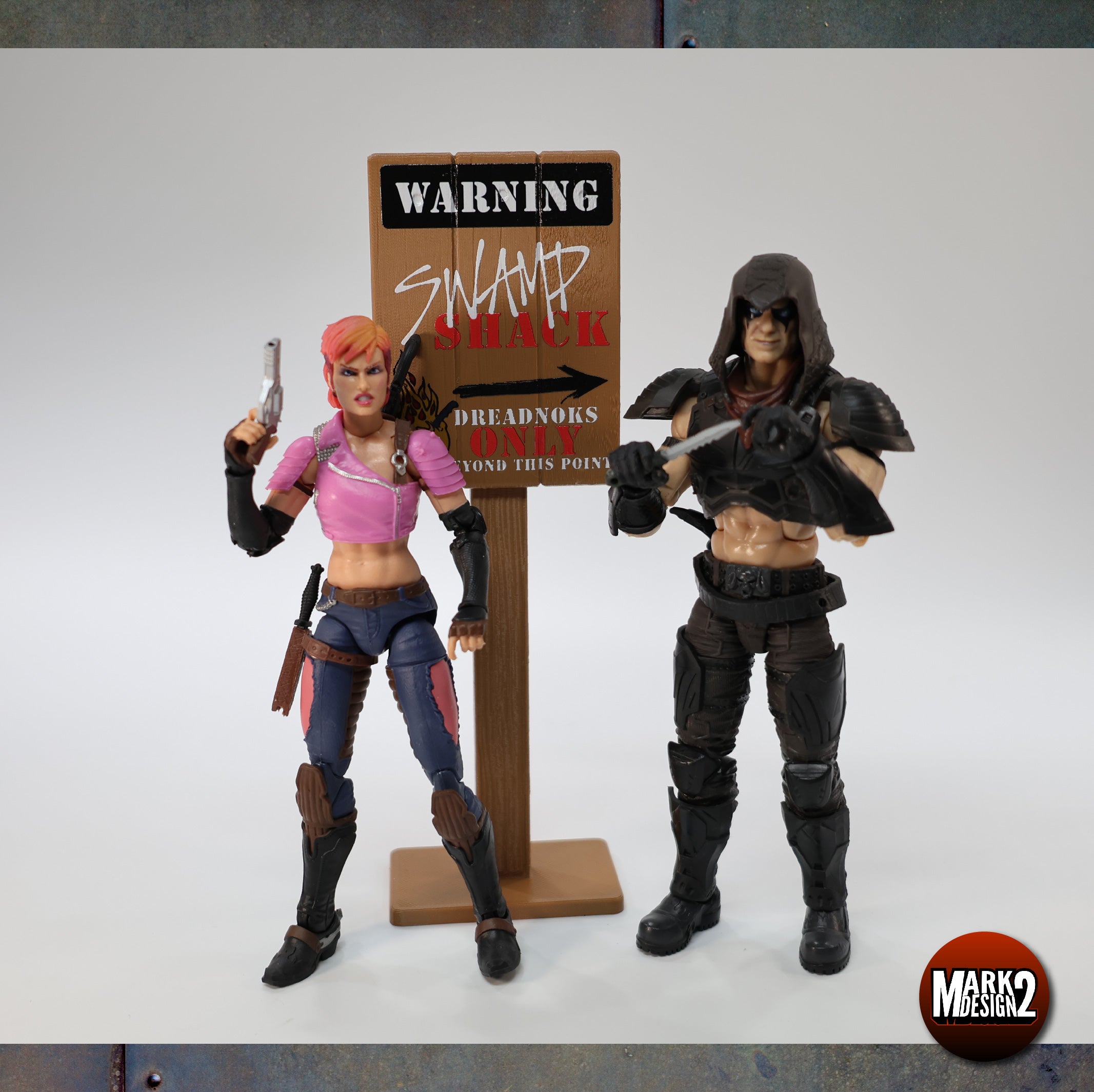 Small Wooden Sign Set