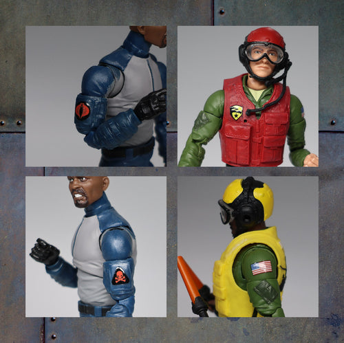 Assorted Shoulder Decals