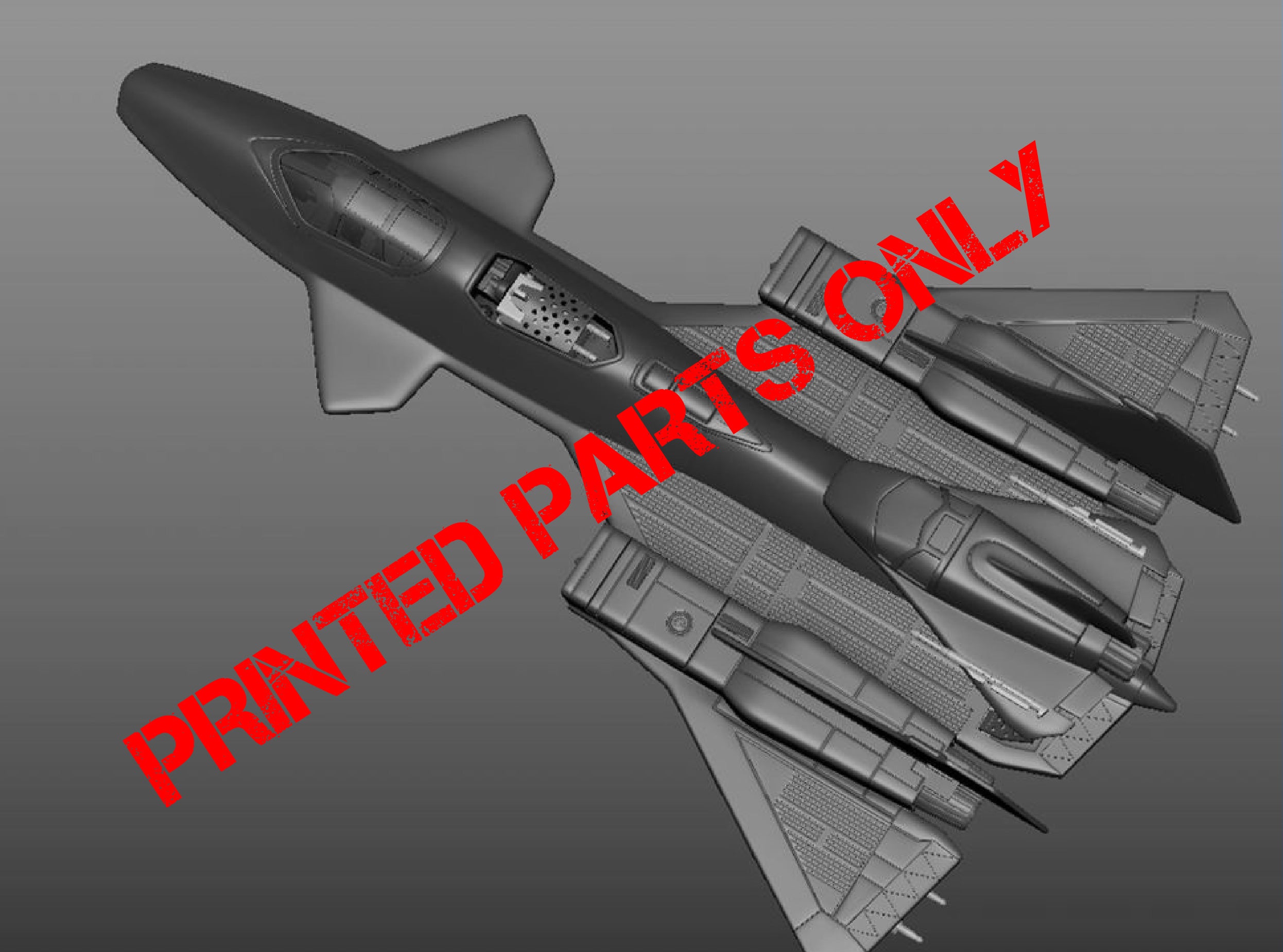 Night Raven - Printed Parts ONLY