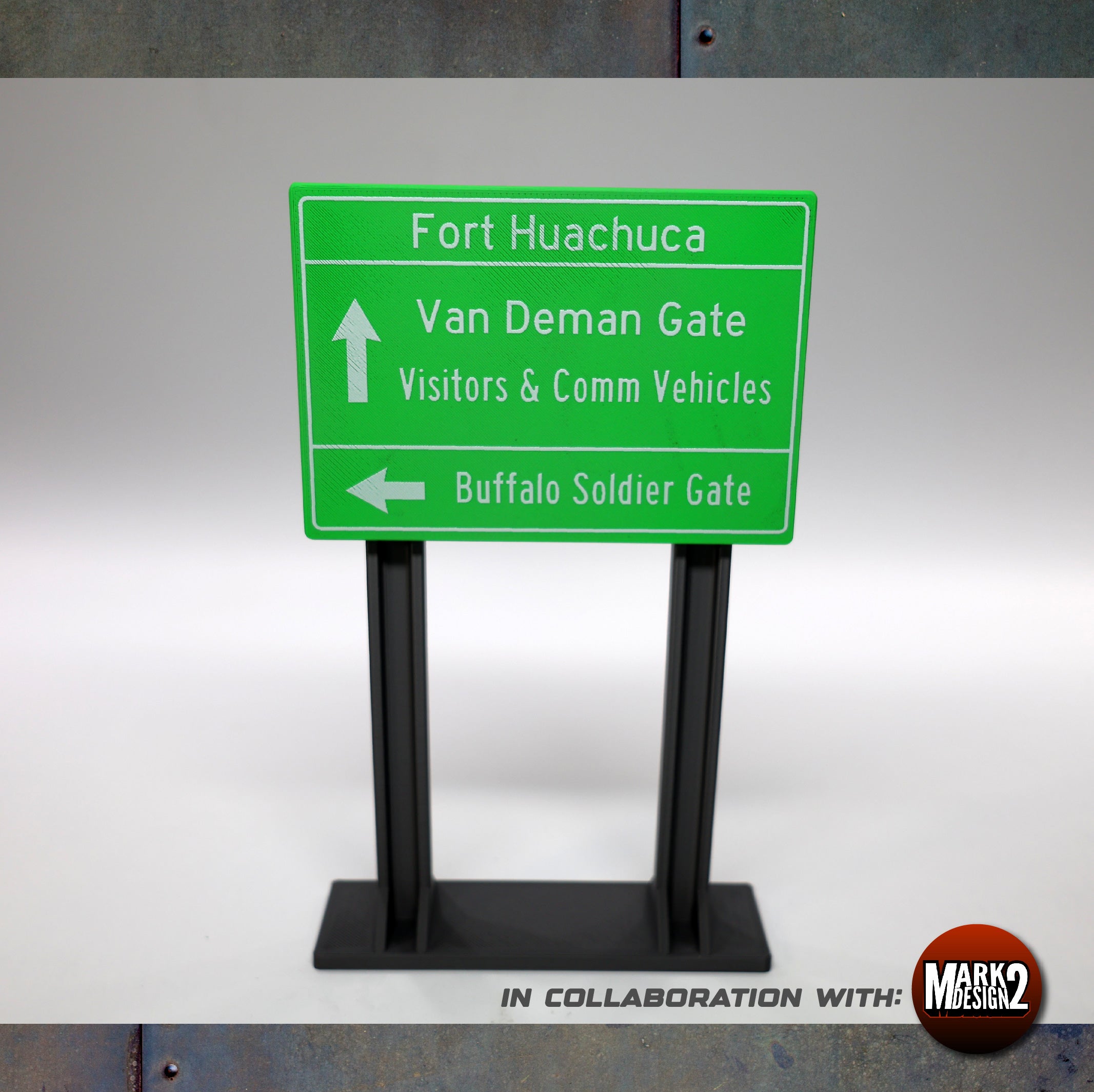 Large "Glow" Sign - Road/Exit