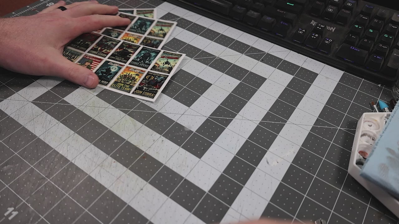 Recruitment Poster Decals